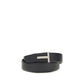 Black Calf Leather Bos Taurus Belt