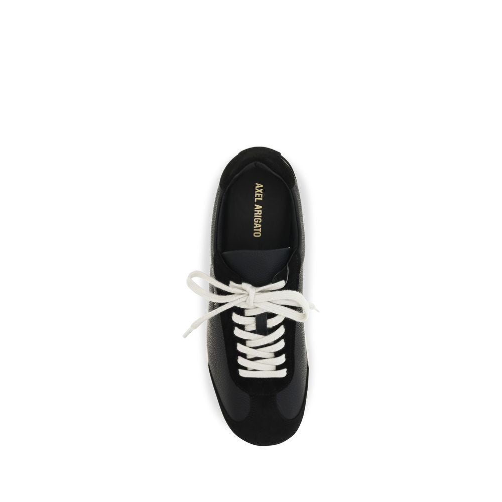 Black Calf Leather Bos Taurus Athletic Sneakers