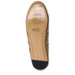 Gold Fabric Ballet Flats