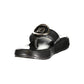 Black Polyurethane Women's Sandal