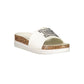 White Polyethylene Slippers