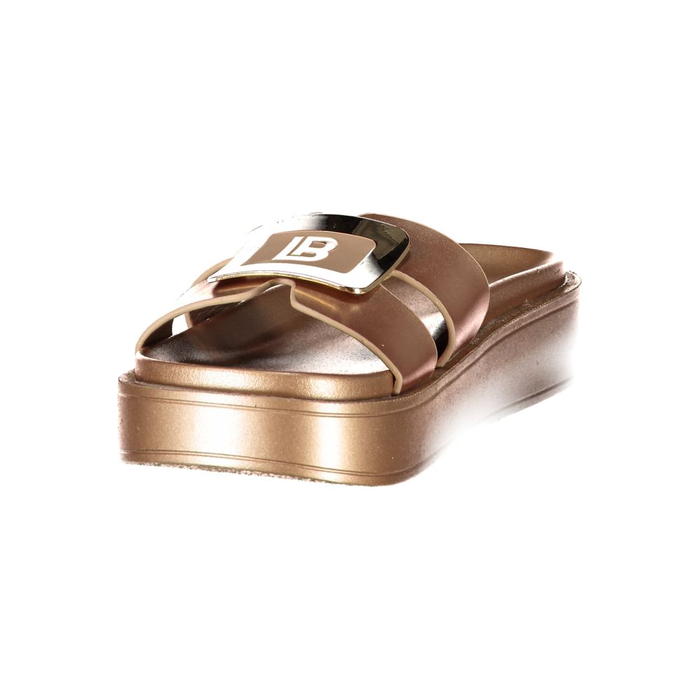 Bronze Polyethylene Slippers
