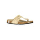 Beige Polyethylene Flip-Flop Sandals
