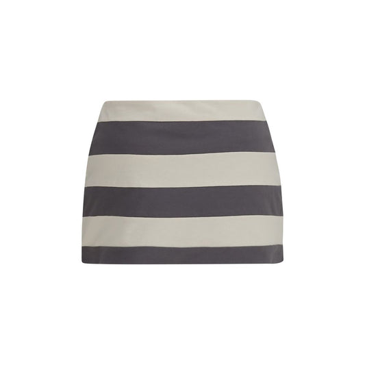 Multicolor Cotton Mini Skirt