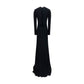Black Viscose Cocktail Dress