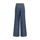 Blue Cotton Jeans Denim