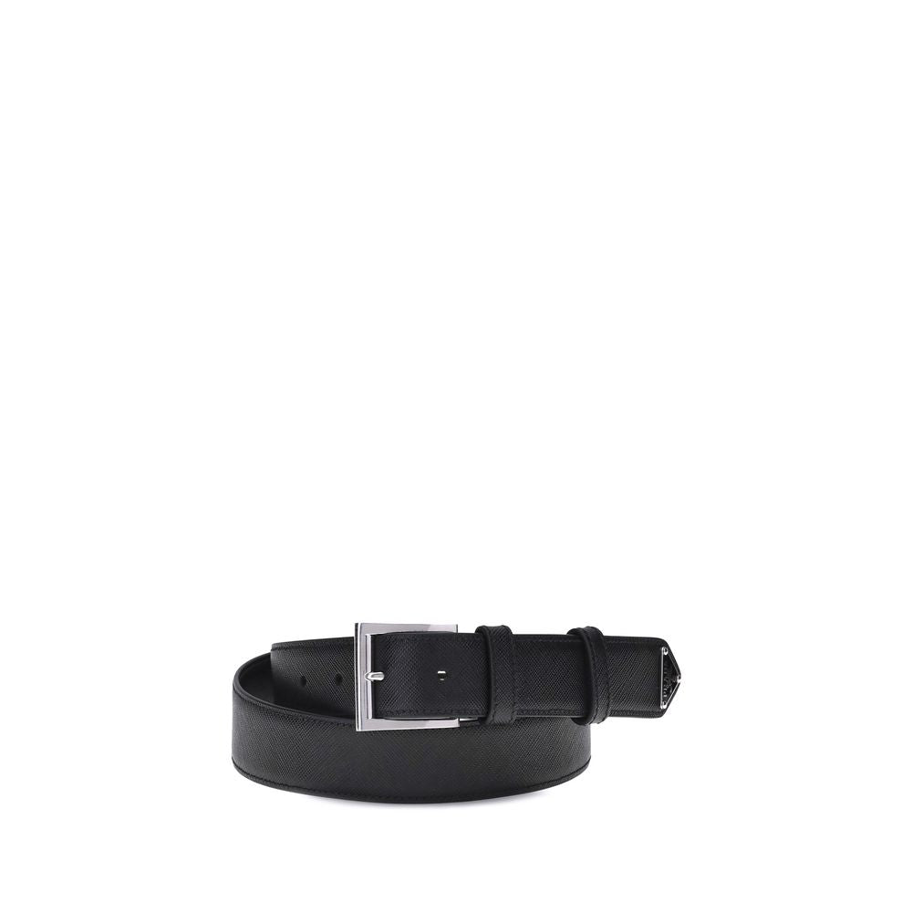 Black Calf Leather Bos Taurus Regular Belt