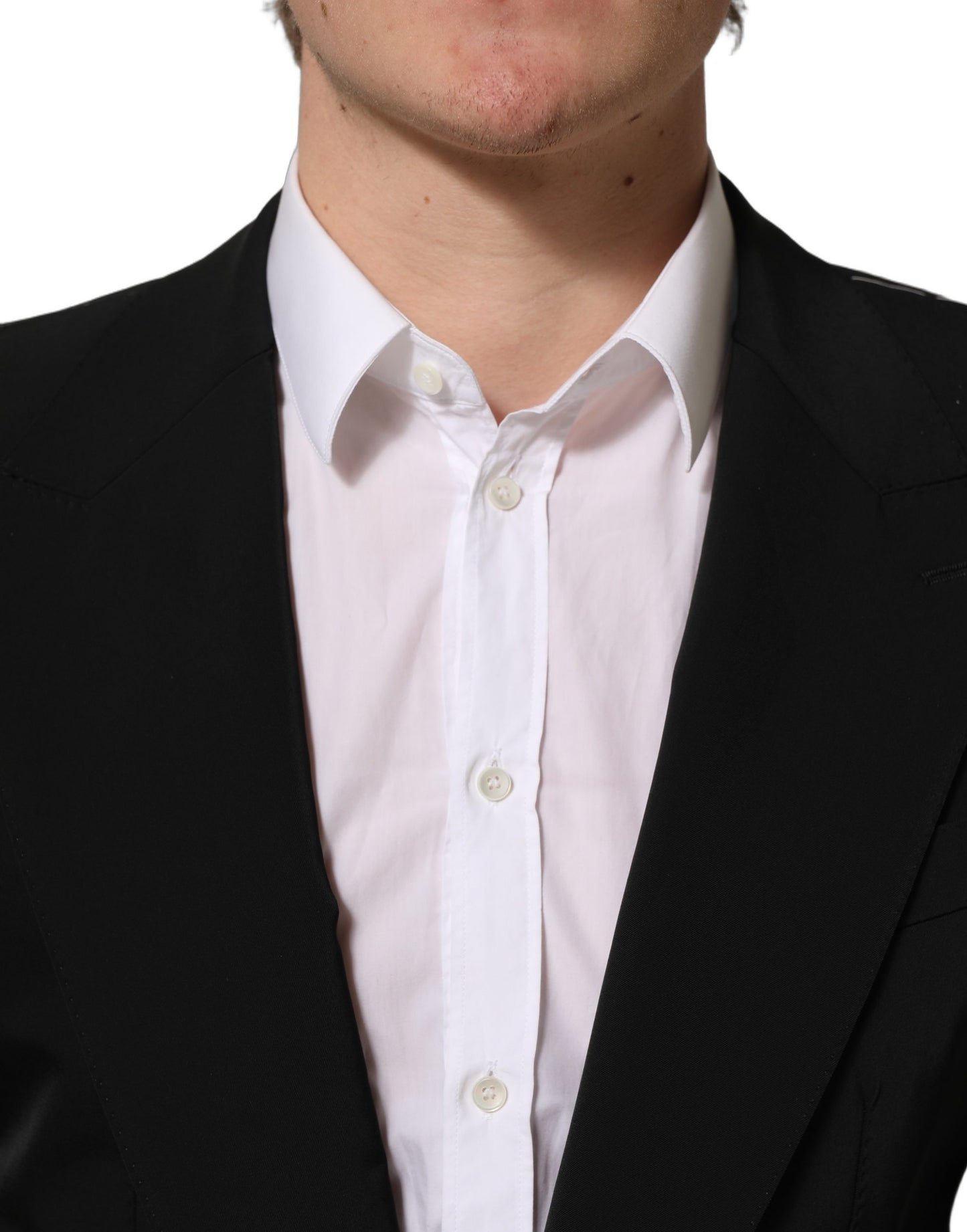 Black Single Breasted One Button Coat Blazer