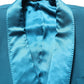 Teal Wool Double Breasted Formal Coat Blazer