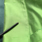 Green Silk SingleBreasted Embellished Blazer