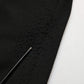 Black Logo Crest SingleBreasted Coat Blazer