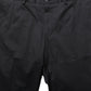 Black Cotton Tapered Leg Dress Trouser Pants