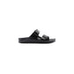 Black EVA Flat Sandals