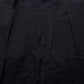 Black Linen Straight Leg Dress Trouser Pants