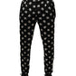 Black Silk Skinny Leg Dress Men Trouser Pants