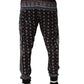 Black Bandana Crown Jogger Men Trouser Pants