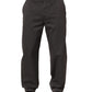 Dark Gray Cotton Straight Chino Trouser Pants