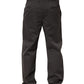 Dark Gray Cotton Straight Chino Trouser Pants