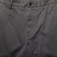 Dark Gray Cotton Straight Chino Trouser Pants