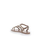 Pink Rubber Flat Sandals