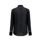 Black Silk Dress Shirt