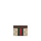 Beige Cotton Wallet
