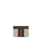 Beige Cotton Wallet
