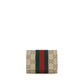 Beige Cotton Wallet