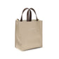 Beige Calf Leather Bos Taurus Handbag
