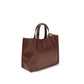 Beige Calf Leather Bos Taurus Shoulder Bag