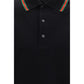 Black Cotton Polo Shirt