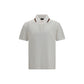 White Cotton Polo Shirt