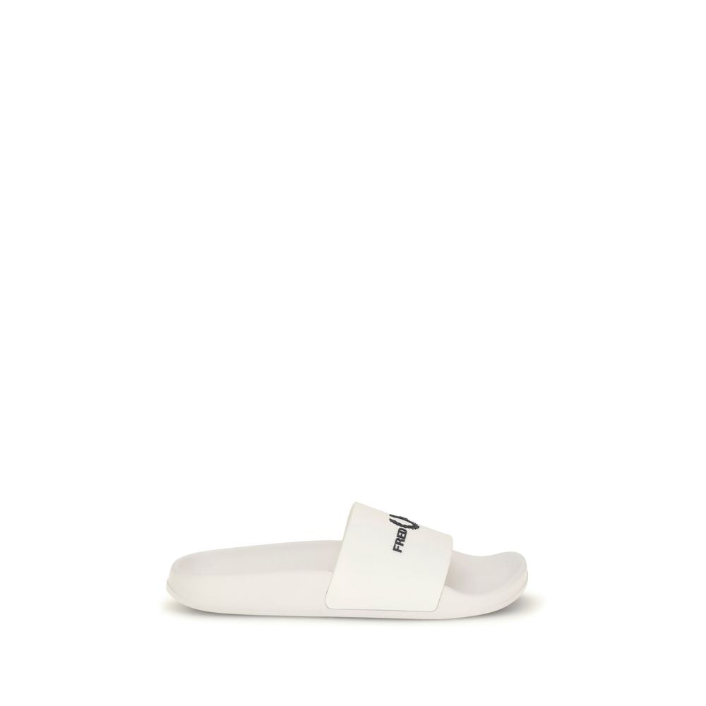 White Rubber Sandals