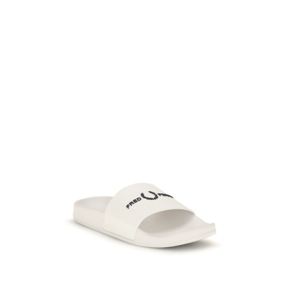 White Rubber Sandals