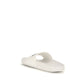 White Rubber Sandals