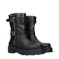 Black Leather Ankle Boots