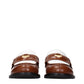 Brown Leather Slip-On Loafers