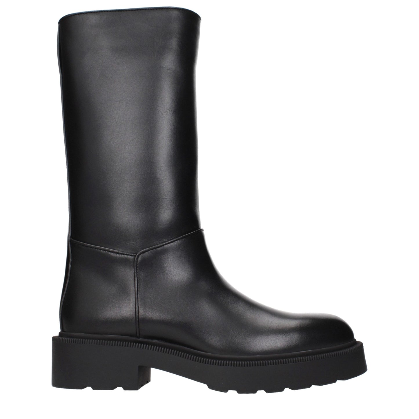 Black Leather Boots