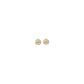 Gold Brass Earrings