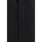Black Cotton Full-Length Jacket