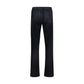Black Cotton Flared Jeans