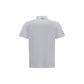 White Cotton Polo Shirt