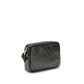 Black Cotton Shoulder Bag