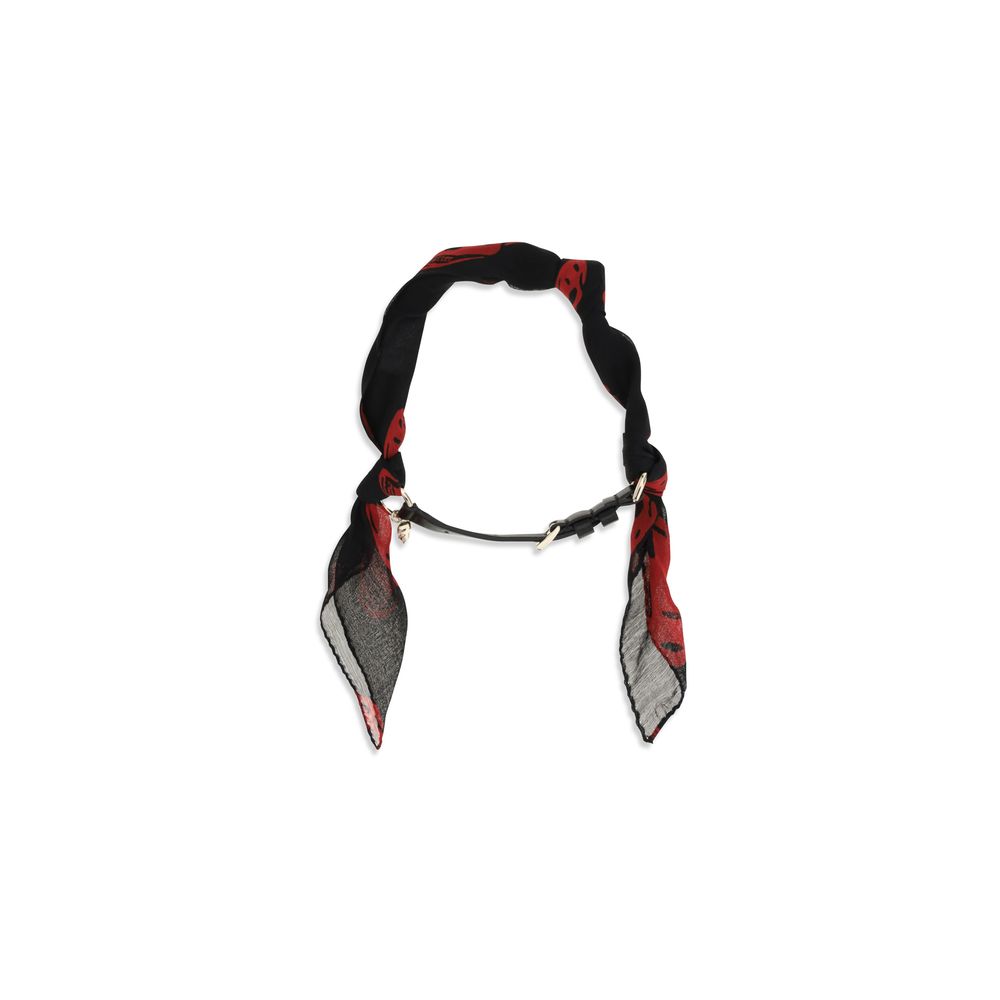 Black Silk Scarf