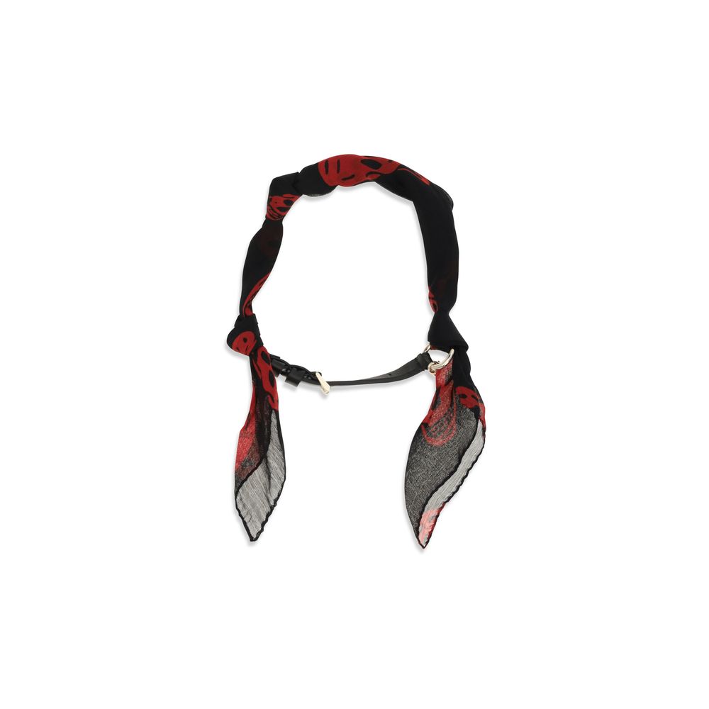 Black Silk Scarf