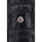 Black Polyamide Full-Length Jacket