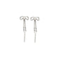 Silver Brass Earrings