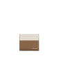 Beige Calf Leather Bos Taurus Wallet