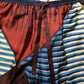 Multicolor Geometric Silk Men Bermuda Shorts
