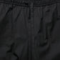 Black Cotton Sweatshorts Men Bermuda Shorts